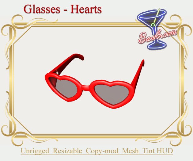 [BRB] Glasses Hearts