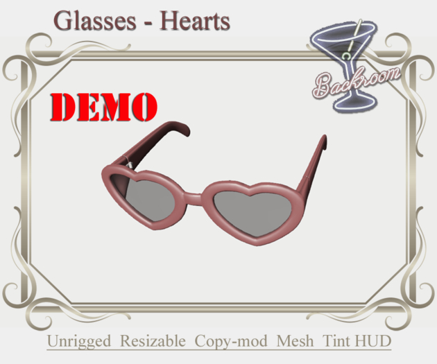 DEMO [BRB] Glasses Hearts
