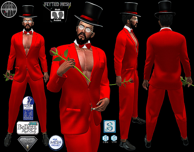 KNIGHT IN RED-SLINK-AESTH-JAKE-SIGN(GIANNI&GERALT)-TMP-CLASS 3S