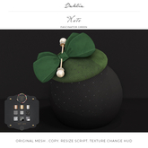 Dahlia - Kate - Fascinator - Green
