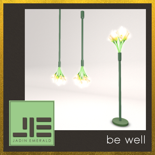 Veseo Calla Lily Lamps Set, Floor Lamp, Pendant Lamps, Menu Controlled, Color, Light, Glow - C/M (Wear to Unpack) 