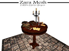 Zara Mesh - Medieval - Necromancer's Table - FULL PERM MESH