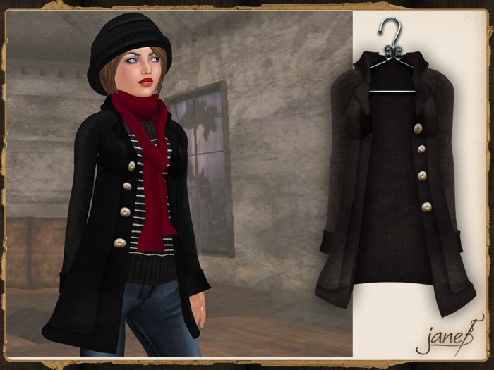 JANE - convict jacket.truffle