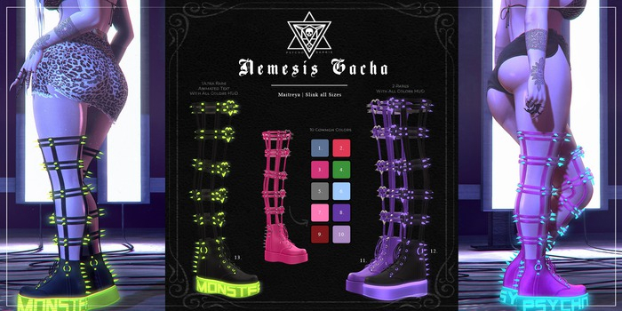 +Psycho Barbie+ [3. Nemesis Boots - Common] - Boxed