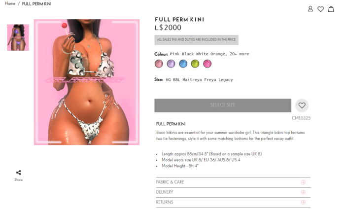 [G] - Full Perm Kini