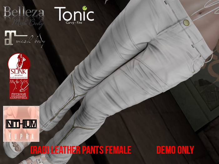 [RAD] DEMO Leather Pants Female