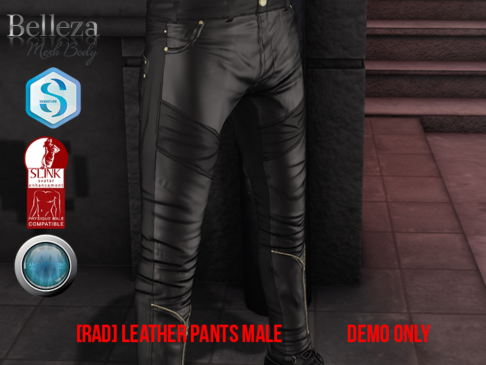 [RAD] DEMO Leather Pants Male