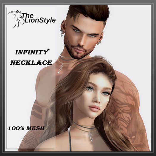 [Lion Style]"Infinity" Unisex Necklace
