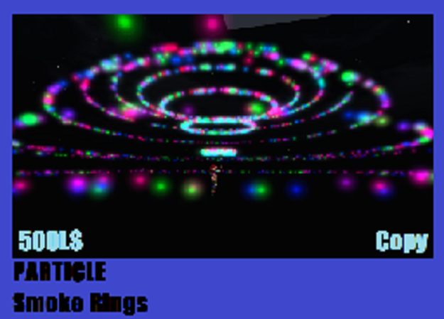 PARTICLE SMOKE RINGS