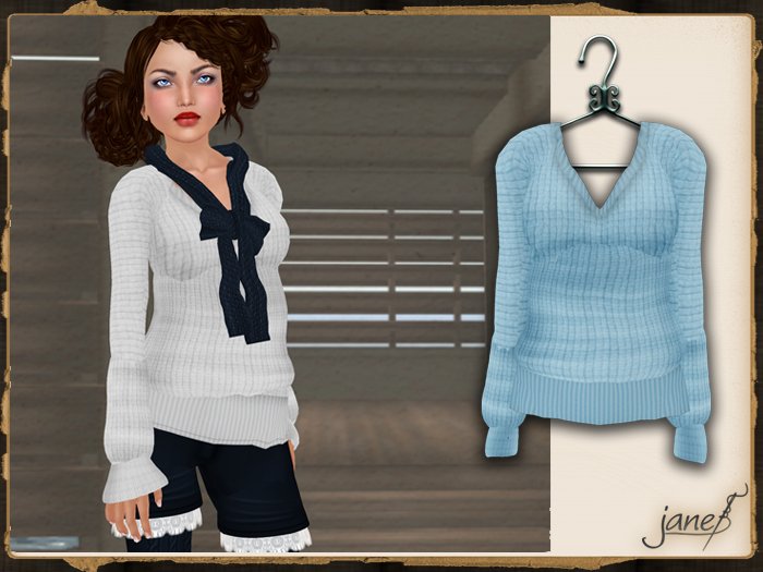 JANE - bella sweater.powder