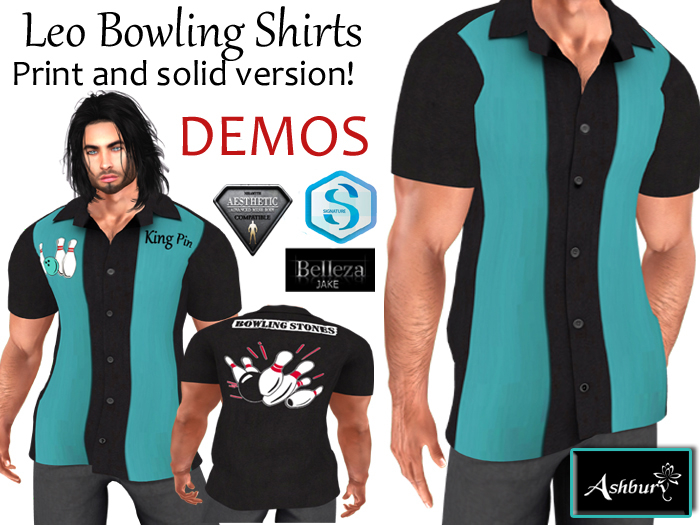 [ASHBURY] Leo Bowling shirts-DEMOS