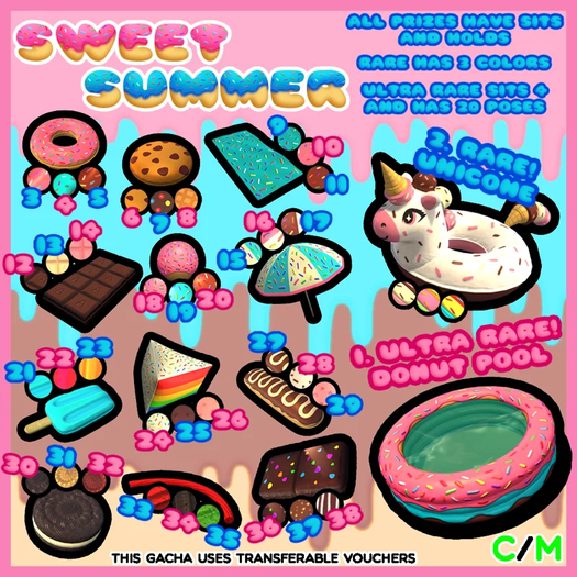 <AR> Sweet Summer - 13. White Chocolate Bar (VOUCHER)