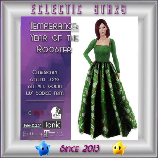 Eclectic Stars - Temperance - Year of the Rooster