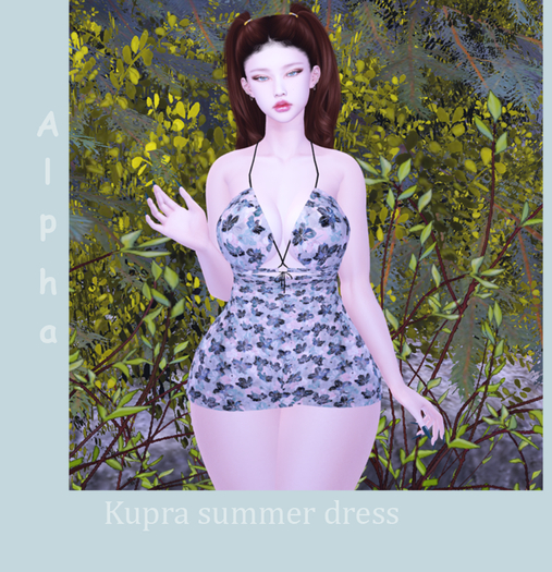 KUPRA  DRESS SUMMER BLACK