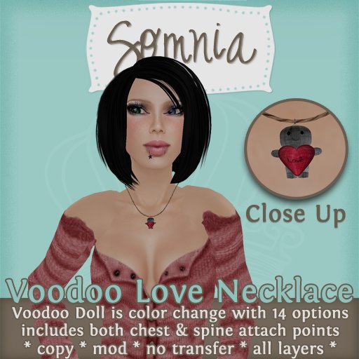 .: Somnia :. Voodoo Love Necklace {Boxed}