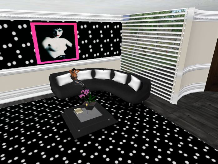 Sculpted Low Prim Leathercouch non static Sitanimations