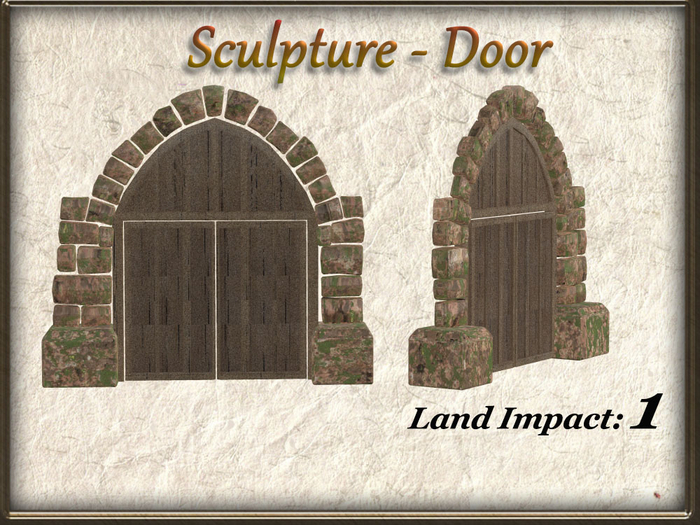 Sculpture - Door (1 Li) Full Perm