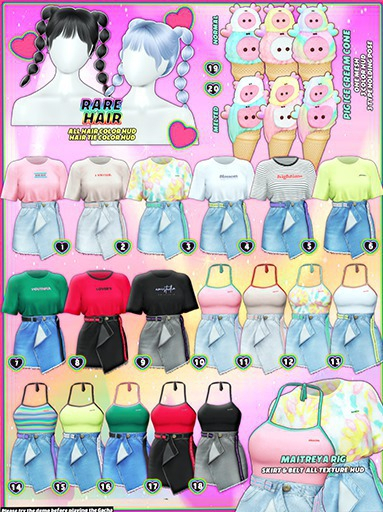 AMITOMO - Summer Vibe GACHA - Maitreya - 5