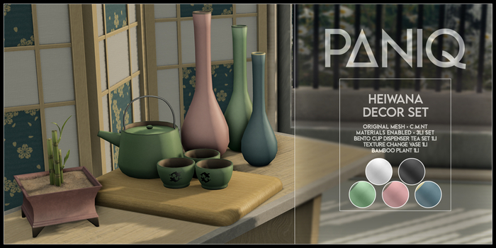 PANIQ - Heiwana Decor Set