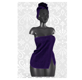 MAAI Una towel * Purple