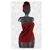 MAAI Una towel * Red