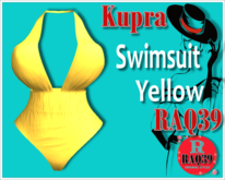 [R39] Kupra Swimsuit-YELLOW