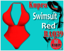 [R39] Kupra Swimsuit-RED