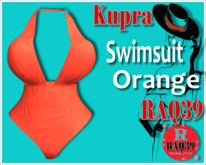 [R39] Kupra Swimsuit-ORANGE