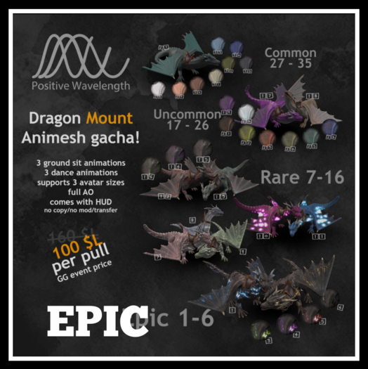Dragon Mount Epic-3 by PositiveWavelength /ADD ME