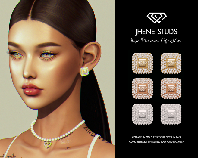 [POM] Jhene Studs (Fatpack)