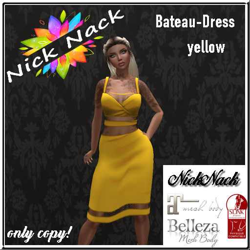 Bateau-Yellow-Lace
