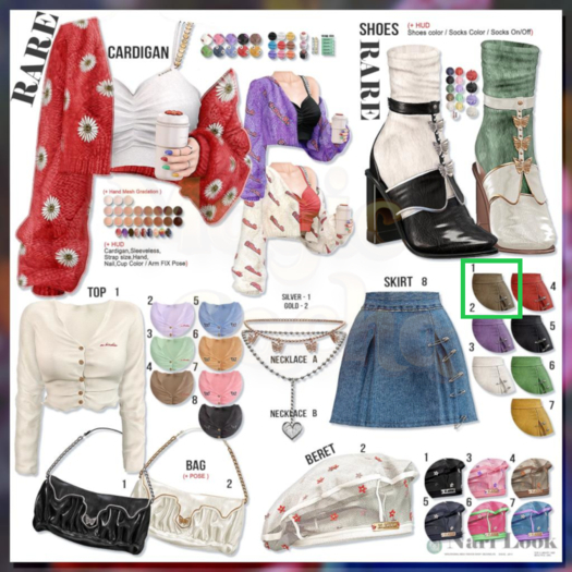 `M.BIRDIE / Nari look.SKIRT Maitreya-Lara7