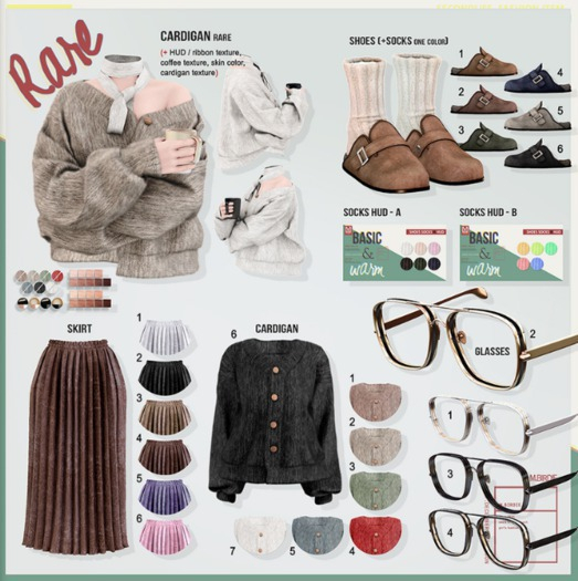 `M.BIRDIE / Basic&warm look.Cardigan3 Maitreya