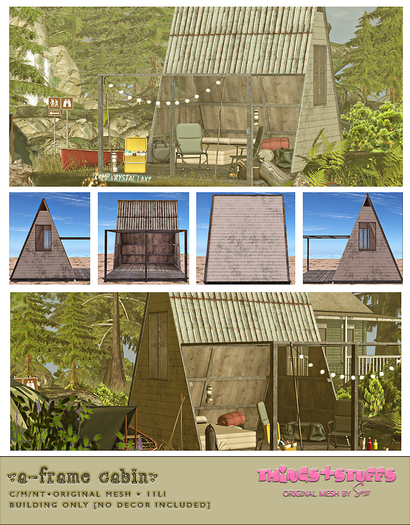 things&stuffs [a-frame cabin] 