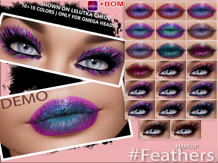 Sintiklia - Makeup Feathers(Omega&BOM) - DEMO