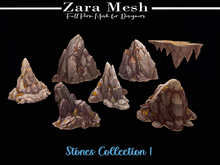 Zara Mesh - Landscape - Stones Collection 1 - FULL PERM MESH