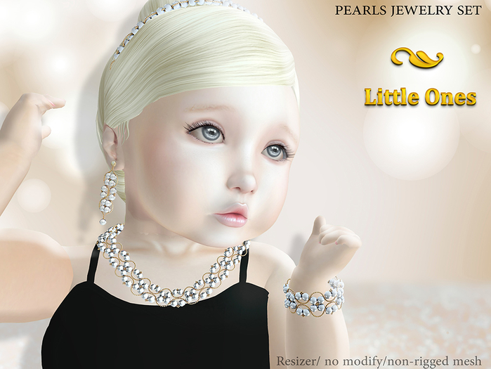 ~LO~ Pearls Jewelry Set