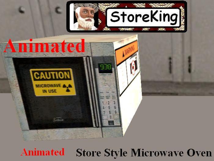 Animated StoreKing Microwave