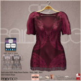 Baiastice_Mandala Shirt-Wine