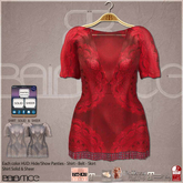 Baiastice_Mandala Shirt-Red
