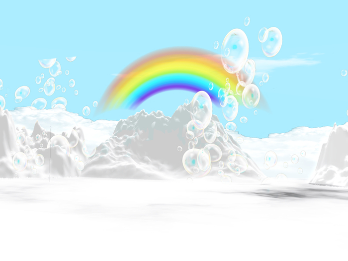 Landscape mount. rainbow etc.*