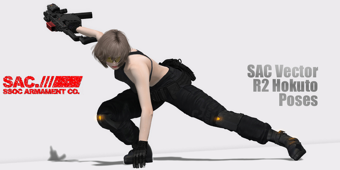 [R2xSAC] Vector/Hokuto Poses(Wear Me!)