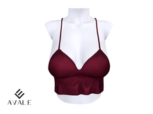 AVALE Dolly Top - Wine