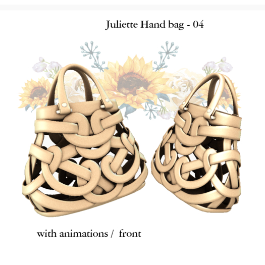 Juliette Hand bag -04 front Box