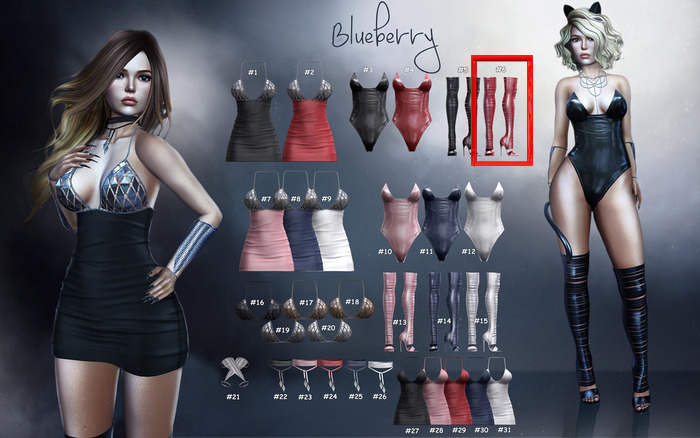 #6 Blueberry - Energy - RARE - Boots - Red *M*