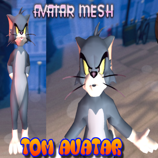 CAT AVATAR TOM MESH COMPLETE