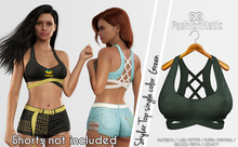 Skylar Female Top Green - Maitreya, Lara Petite, Kupra Original , Belleza Freya Legacy - FashionNatic 