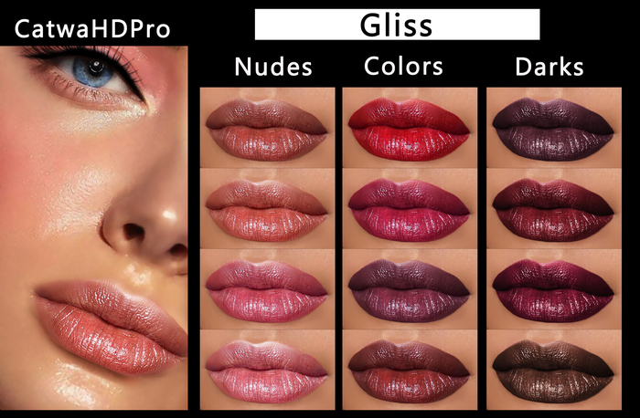 ::Modish:: Gliss [Fatpack] -CatwaHDpro lips