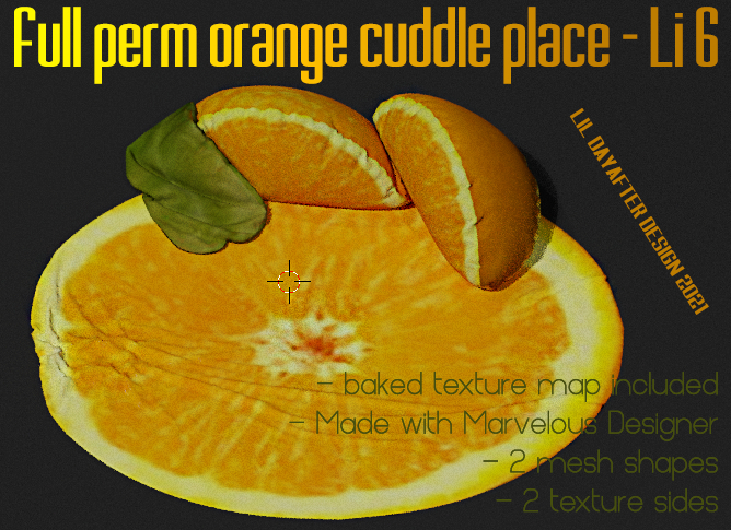 full perm orange cuddle place - Li 6 (add)
