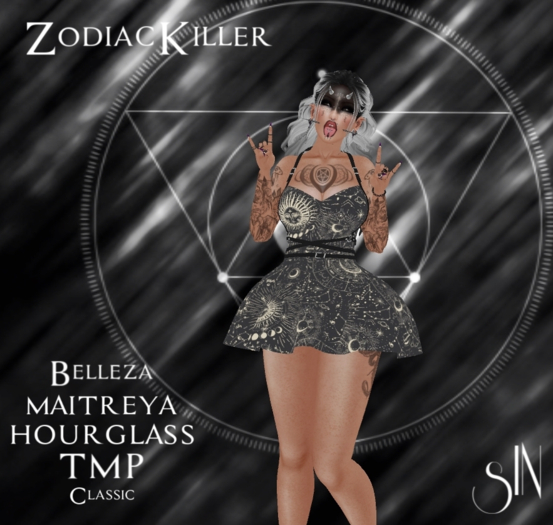 [sIN] ZodiacKiller Dress - Add to Unpack